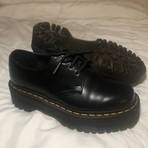 DR.MARTENS 1461 SMOOTH LEATHER PLATFORMS